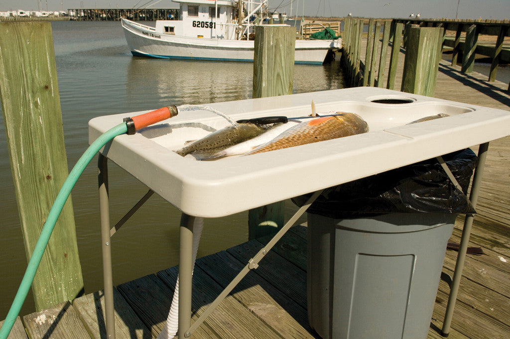 collapsible fish cleaning table Fillet Station [CC300] – Coldcreek Outfitters
