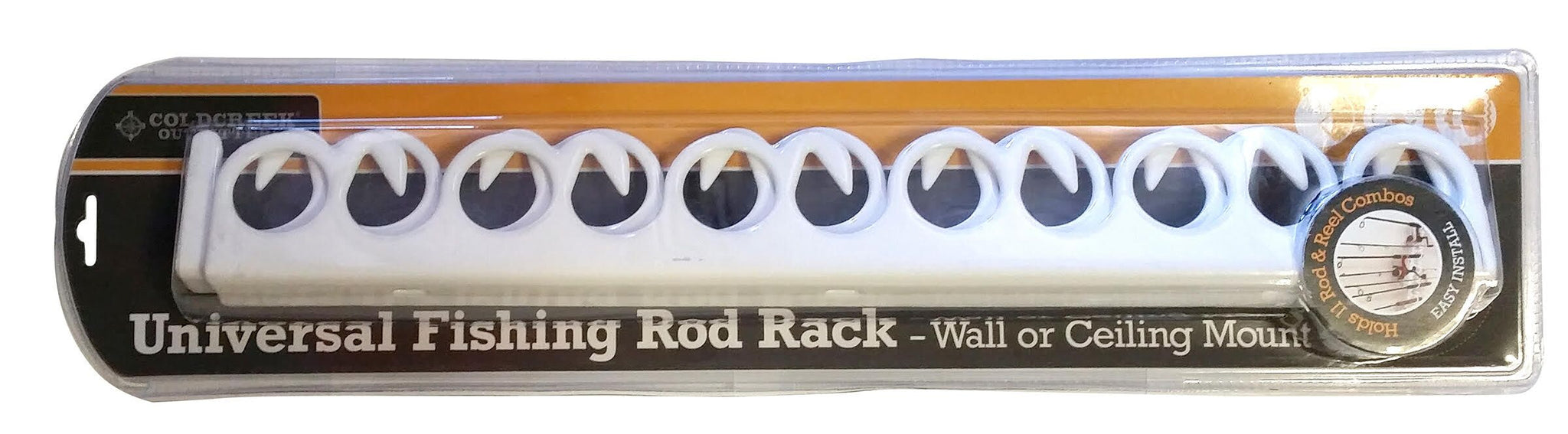 UNIVERSAL FISHING ROD RACK- Wall or Ceiling Mount – Coldcreek Outfitters UNIVERSAL FISHING ROD RACK- Wall or Ceiling Mount – Coldcreek Outfitters