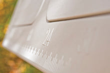 Load image into Gallery viewer, Built-in measuring system on Ultimate Outdoor Work Station.
